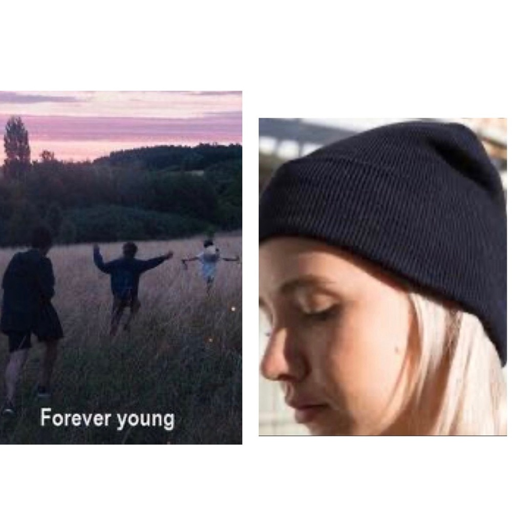 Brandy Melville • Ribbed Beanie